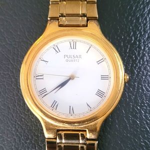 Gold Plated Men's Watch